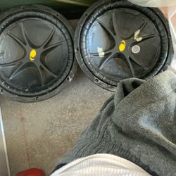 15’s Kicker Comp  Subwoofers 