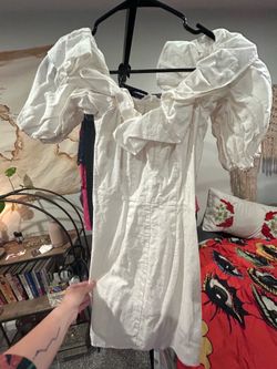Elegant white dress