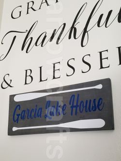 Custom Wooden Decor