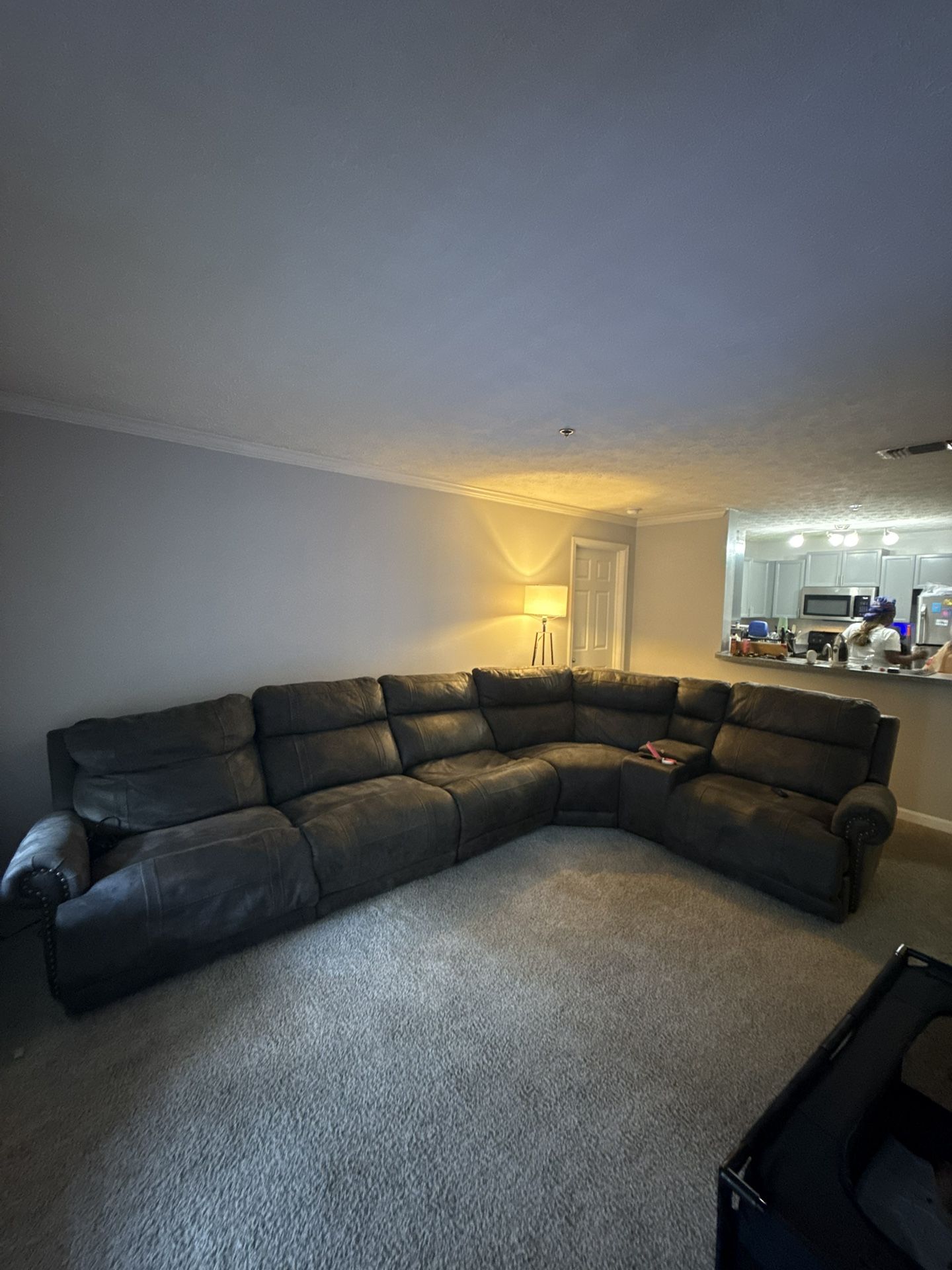 5 Piece Power Reclining Sectional