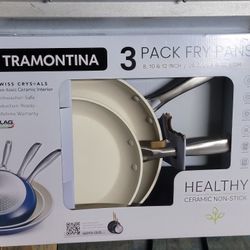 Tramontina Cold Forged Fry Pans with Ceramic Interior 2/3
