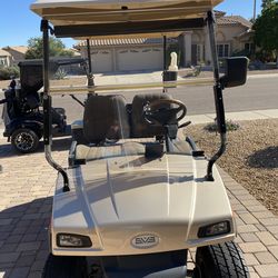 2009 Evolution fairplay golf cart, new lithium battery And New Controller  Installed  9/2025.