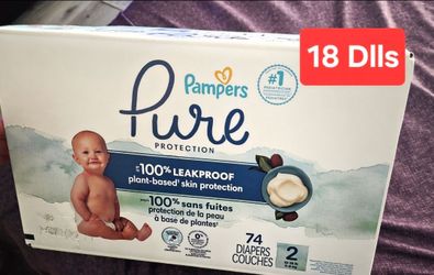 Pampers size 2, new open box