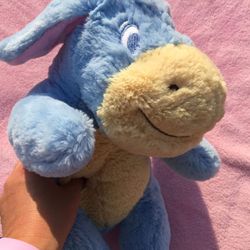 Disney Baby Light Blue Eeyore Plush 12” Winnie the Pooh