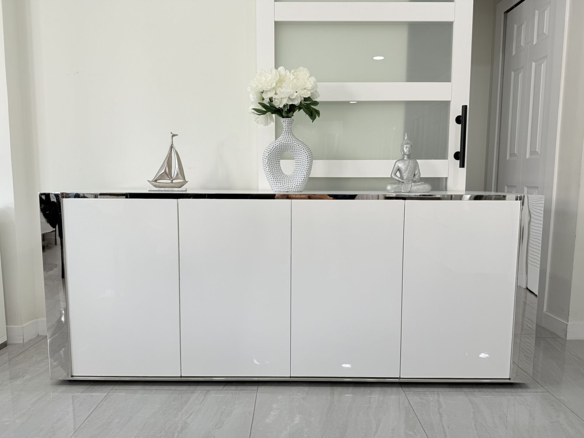 White Server Or Tv Stand Brand New