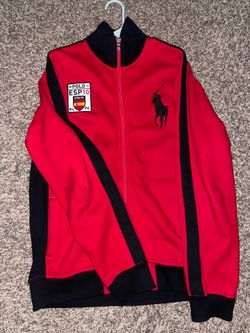 Spain Big Pony Polo Ralph Lauren Track Sweater