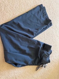 Dark Blue Jogger Sweatpants with Drawstring