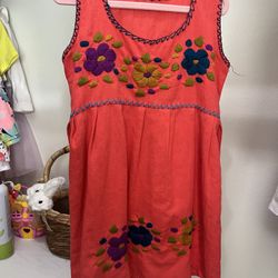 Mexican Embroidery Dress