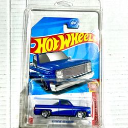 Hotwheels C10 Navy Blue 