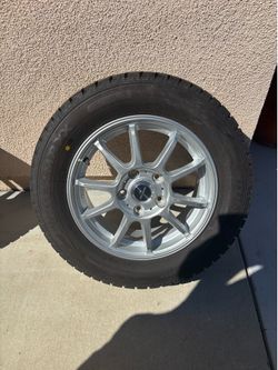 Tokyo Sharin Buster Eight JDM rims + Dunlop 5x114.3 15s