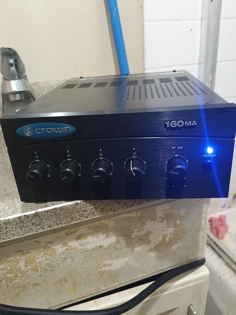 Mixer &Amplifier Crown 160 MA Use $60 Pick Up Only