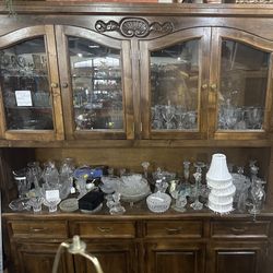 Brown cabinet 