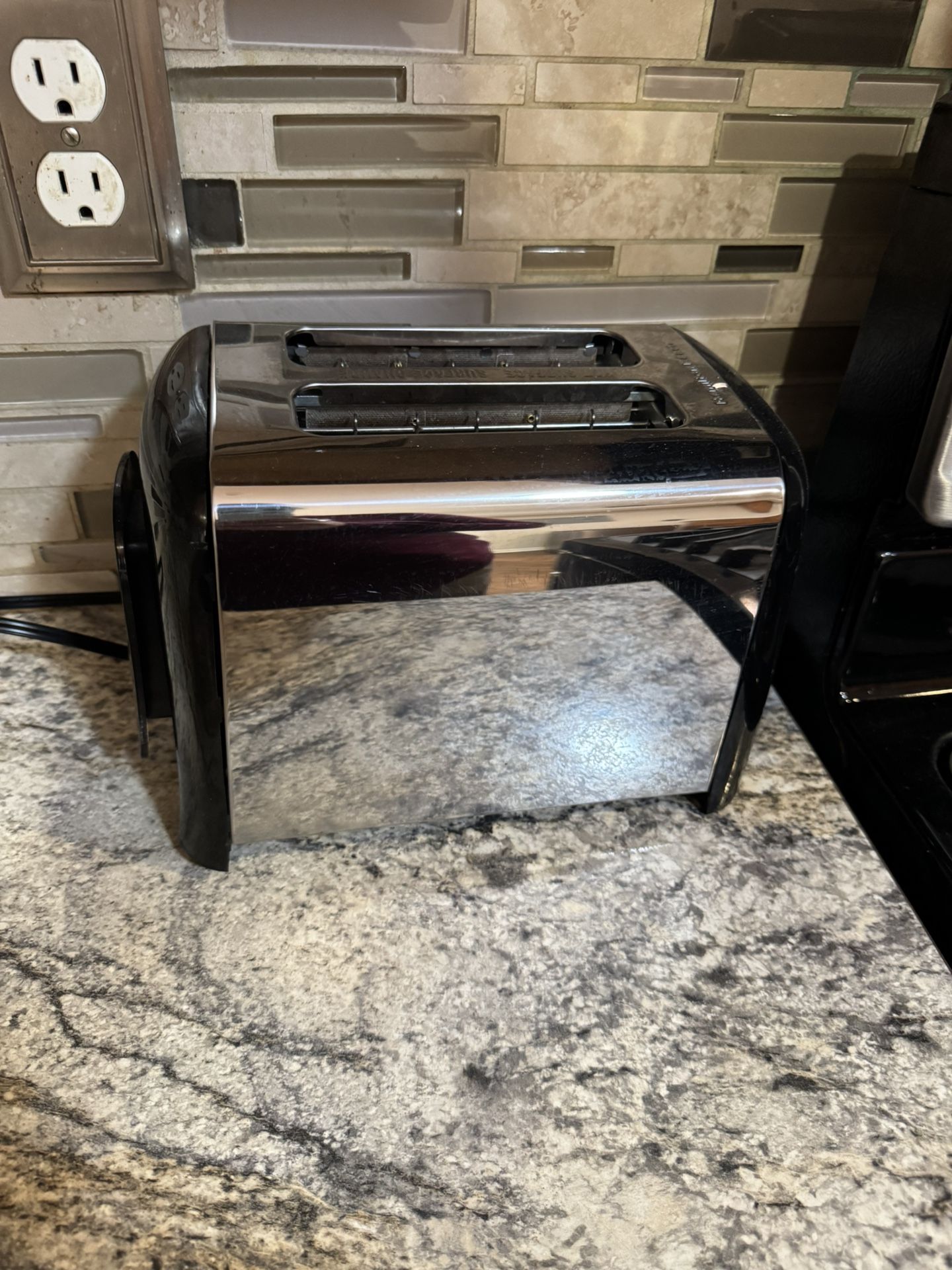 2-Slice Stainless Steel Toaster