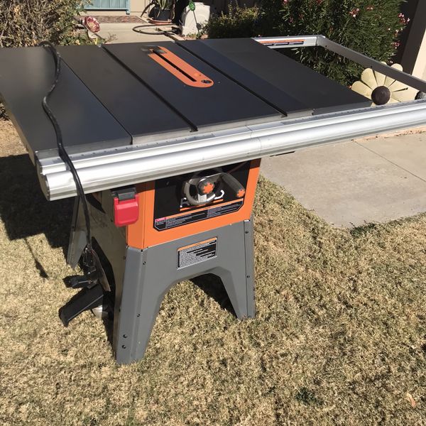 Ridgid 10” Table Saw for Sale in Glendale, AZ OfferUp