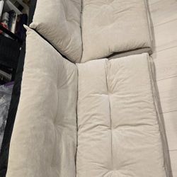 Convertible Lazy Sofa Bed 2pc