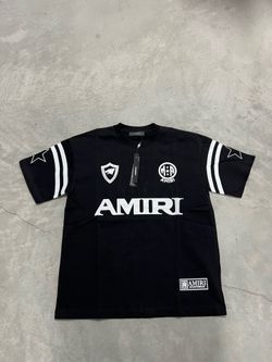 Amiri black and white sports t-shirt