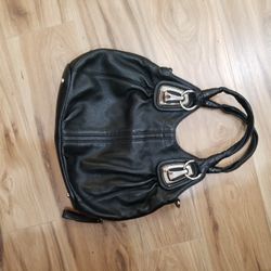 Leather Handbag by B Makowsky 