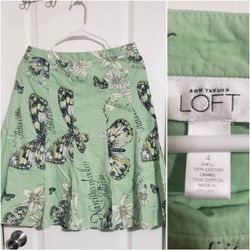 Botánica Green Skirt Size 4