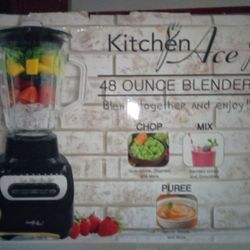 Kitchen Ace 48oz Glass Blender