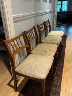 Midcentury Modern Dining Chairs (4)