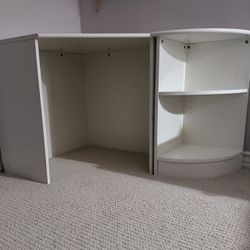 White Córner Shelf