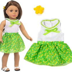 American Girl Doll summer dress kids toys children 