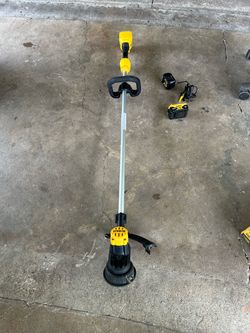 Dewalt trimmer y batería y cargador precio firme