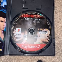 Selling Resident Evil Code X On The PlayStation 2