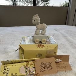 Precious Moments “Happy Birthday Little Lamb” (1985) – 1 Year Old Figurine w/ Box