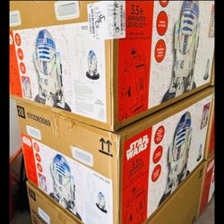 LED Star Wars 3.5 ft. Animated LED R2-D2 Holiday Decoration