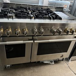 Jenn Air 48” Gas Range Stainless Steel 2024