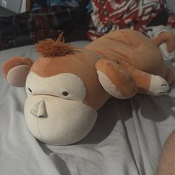 Weighted stuffed monkey