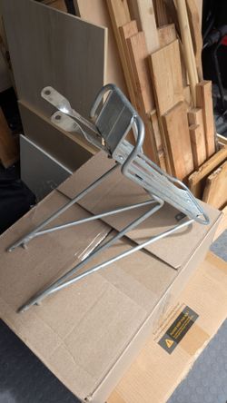 Bike rear pannier rack