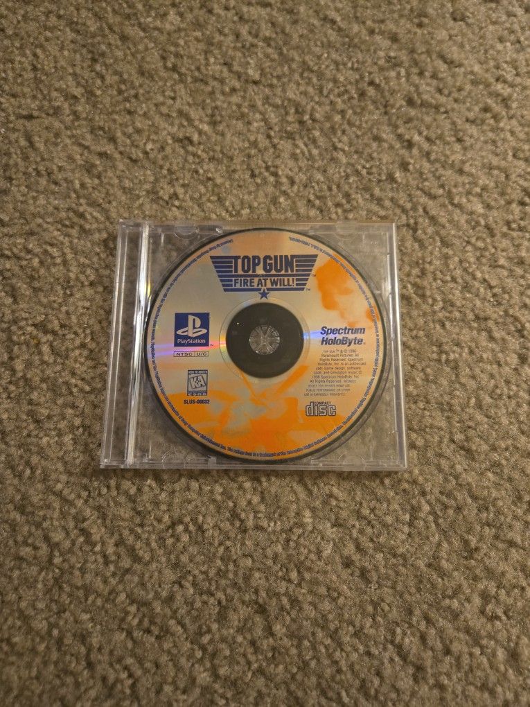 Playstation 1 Top Gun: Fire At Will