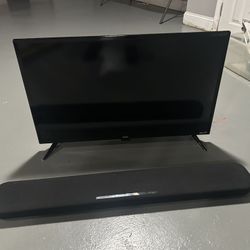 Onn tv and soundbar bundle