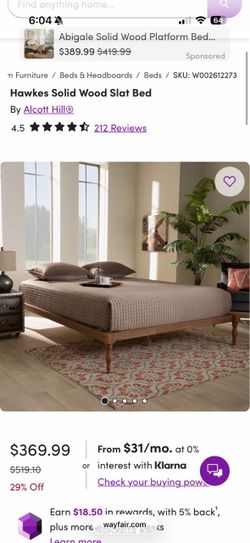 King Sized Bed Frame