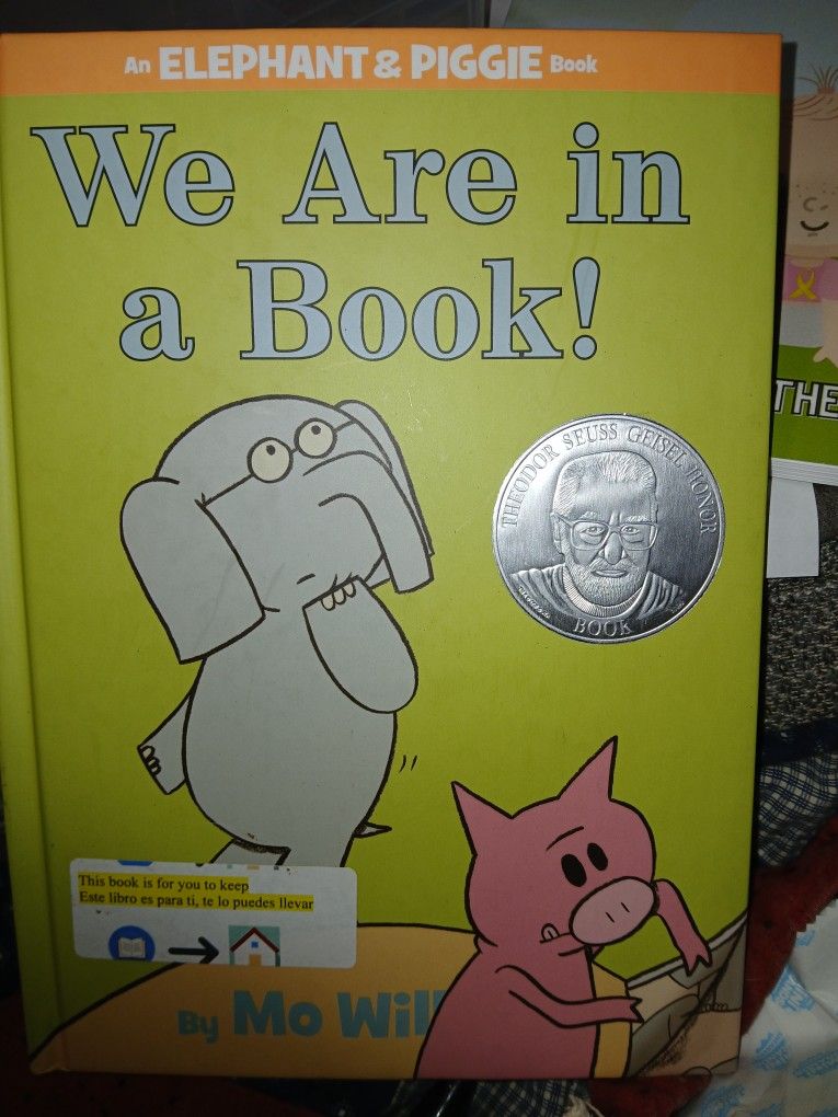 Kids Book Elephant & Piggie, We Are In The Book