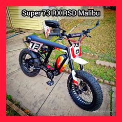 Super 73 RX RSD Malibu Ebike