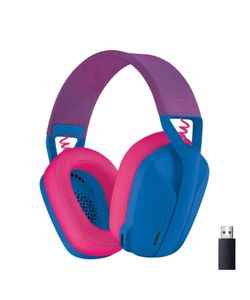 Logitech G435 Wireless Gaming Headset for Sony PlayStation 5 - Blue/Raspberry