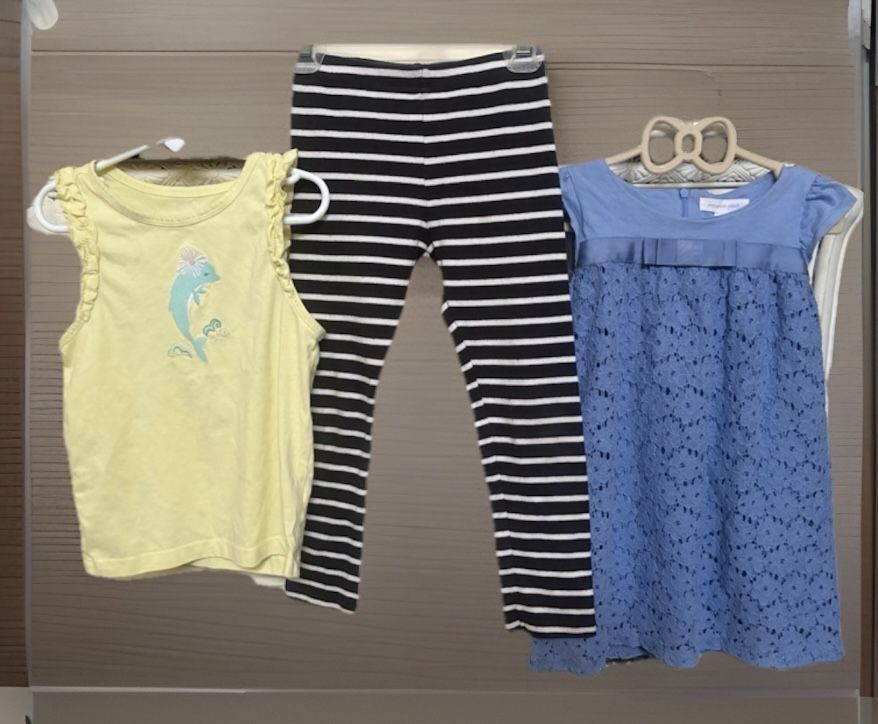Gymboree Girl’s Tank Legging Lace dress Lot Sz6 Yrs 4pc
