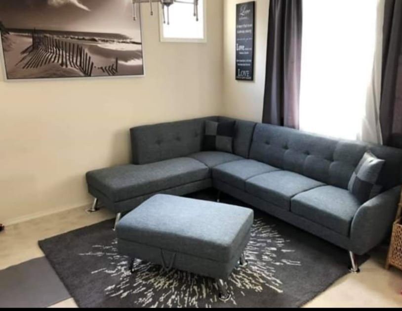 Sectional and Ottoman