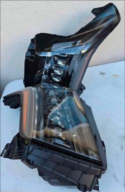 15-20 Cadillac Escalade LED DRL Projector Headlights Luces Focos Micas Faros Faroles Headlamps