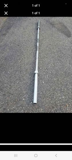 Olympic Barbell-7ft-45lbs Cash or Zelle