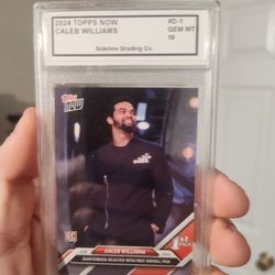 Caleb Williams Rookie Card 