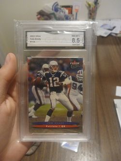 2003 ultra Tom Brady #114 psa 8.5