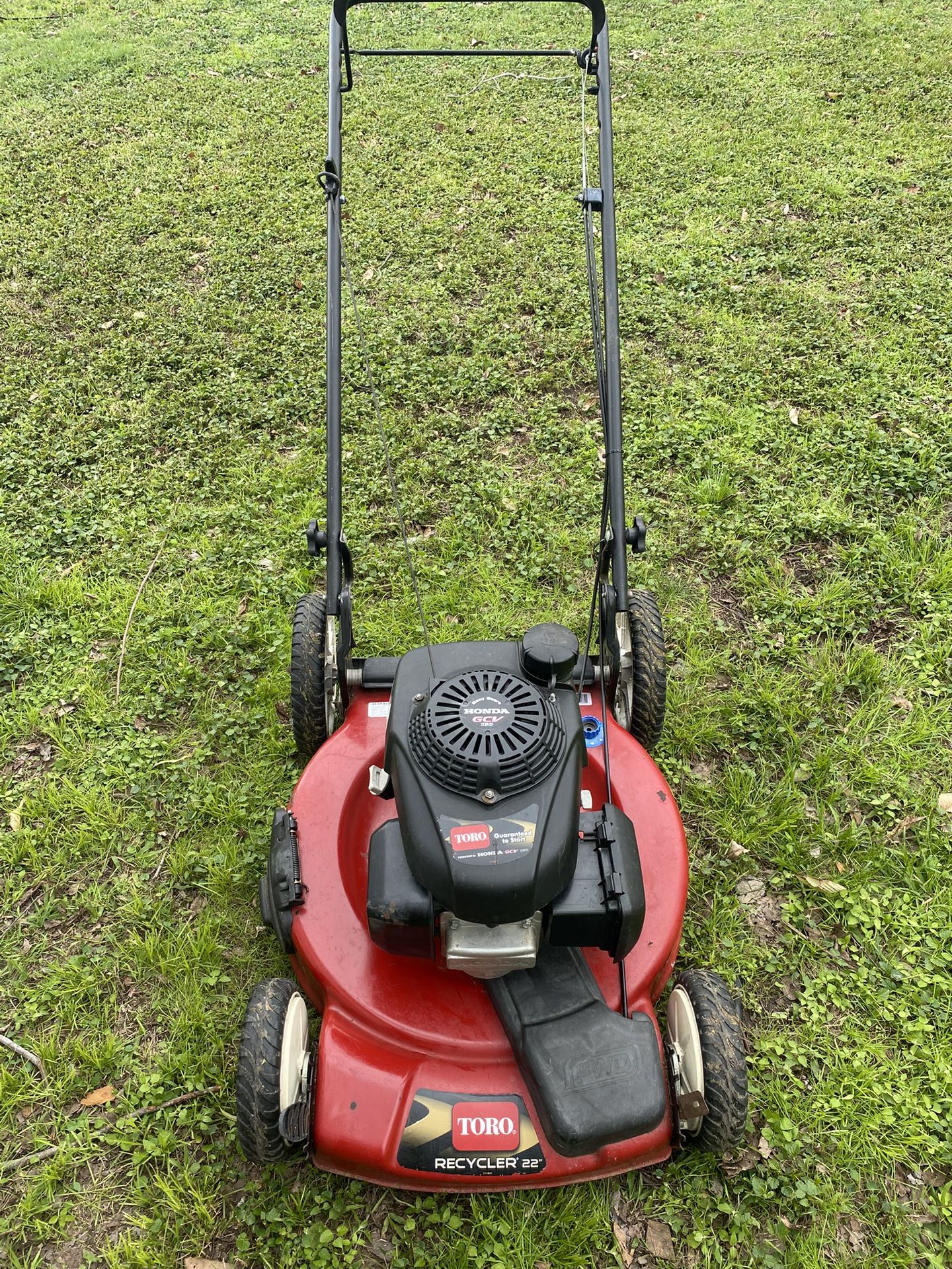 Lawn Mower Toro/honda