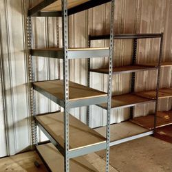 Garage Shelving 48 in W x 18 in D New Industrial Racks Great For Warehouse Home Office And Storage Shed Delivery Available