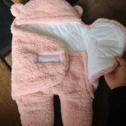 Light Pink Baby Wrap 0-3 Months