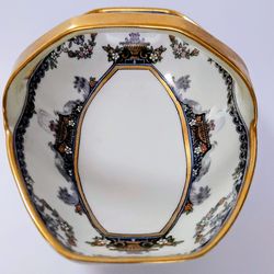 Antique Noritake Hand-Painted Porcelain Pheasant Trinket Dish