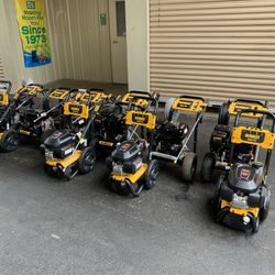 Dewalt Pressure Washers Up To 4000psi 